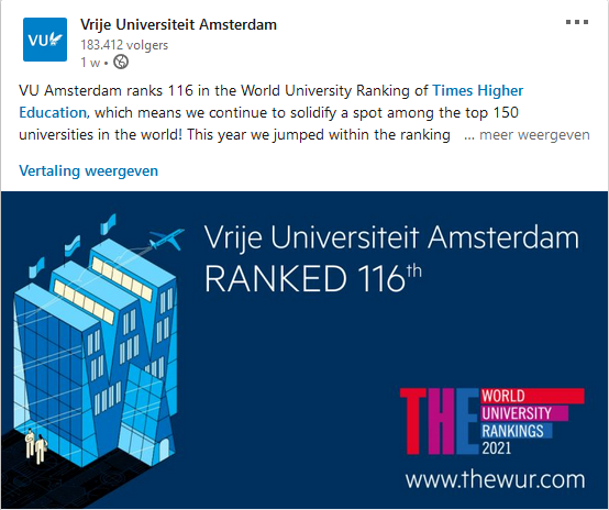 Using the name Vrije Universiteit Amsterdam - Vrije Universiteit Amsterdam